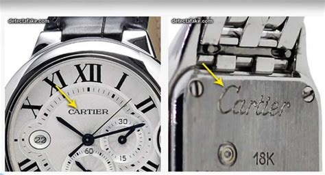 how to spot fake cartier watch|spotting a cartier watch.